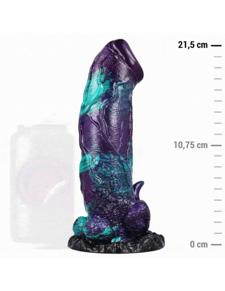EPIC BASILISK DILDO DOBLE PLACER ESCAMOSO TAMANO GRANDE