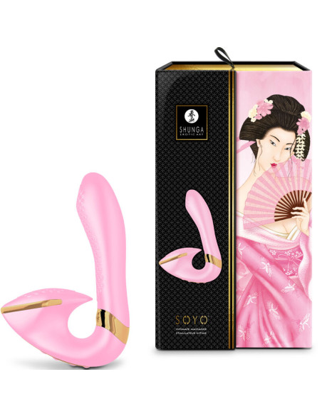 SHUNGA SOYO MASAJEADOR INTIMO ROSA SHUNGA SOYO MASAJEADOR INTIMO ROSA