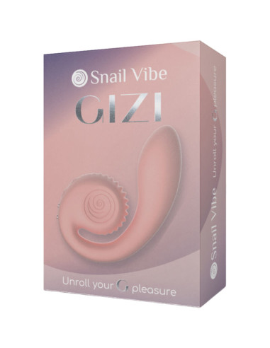 SNAIL VIBE GIZI ESTIMULADOR DUAL ROSA