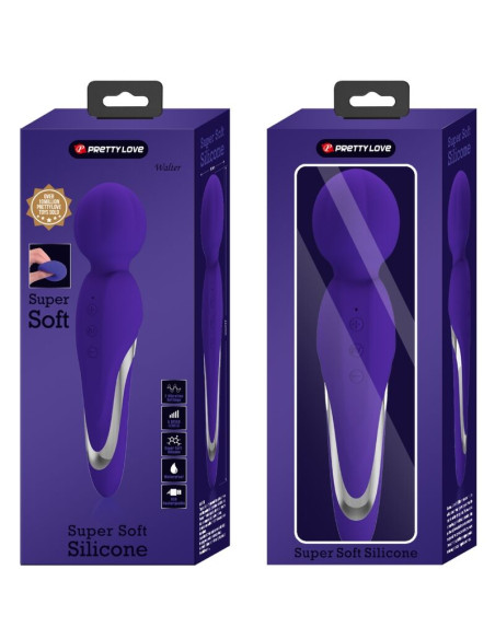 PRETTY LOVE WALTER VIBRADOR WAND VIOLETA PRETTY LOVE WALTER VIBRADOR WAND VIOLETA