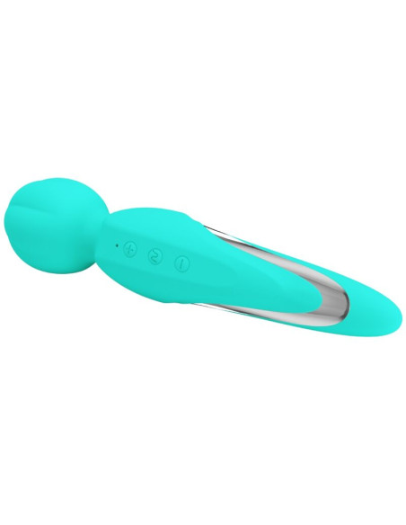 PRETTY LOVE WALTER VIBRADOR WAND VERDE AGUA PRETTY LOVE WALTER VIBRADOR WAND VERDE AGUA