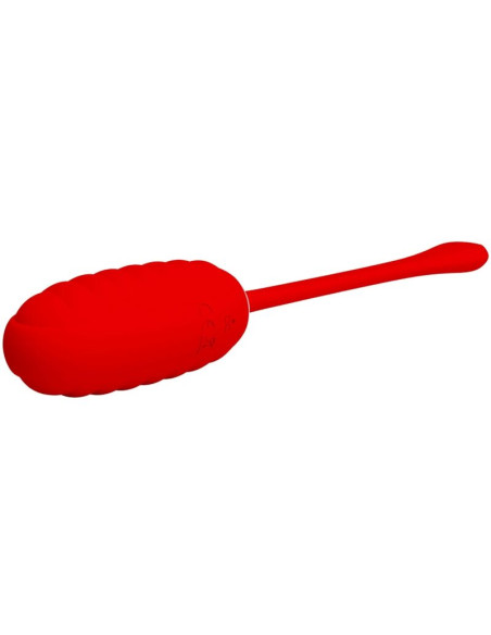 PRETTY LOVE KIRK HUEVO VIBRADOR RECARGABLE ROJO PRETTY LOVE KIRK HUEVO VIBRADOR RECARGABLE ROJO