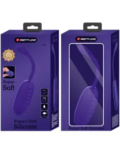 PRETTY LOVE KIRK HUEVO VIBRADOR RECARGABLE LILA
