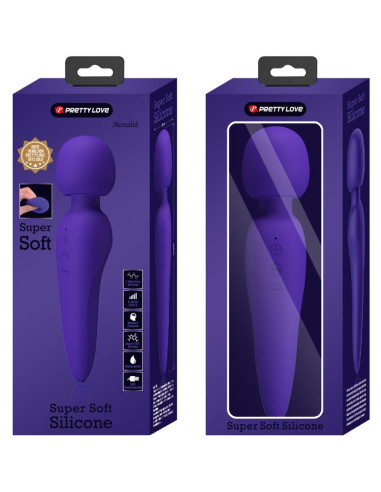 PRETTY LOVE MEREDITH MASAJEADOR 12 MODOS VIBRACION LILA