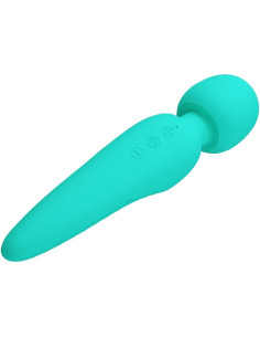 PRETTY LOVE MEREDITH MASAJEADOR 12 MODOS VIBRACION VERDE AGUA 2