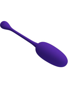 PRETTY LOVE KNUCKER HUEVO VIBRADOR RECARGABLE LILA 2