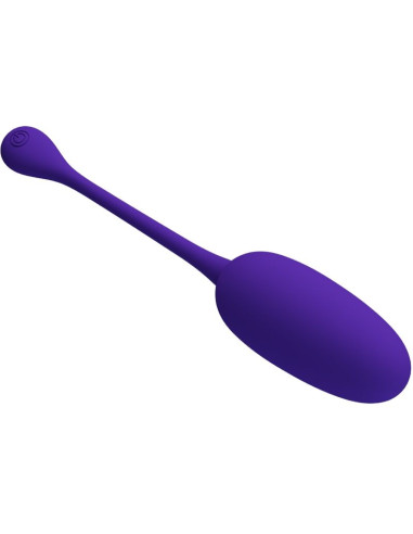 PRETTY LOVE KNUCKER HUEVO VIBRADOR RECARGABLE LILA