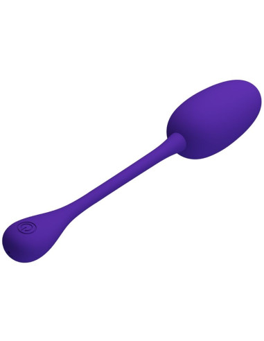PRETTY LOVE KNUCKER HUEVO VIBRADOR RECARGABLE LILA