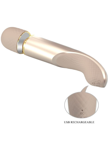 PRETTY LOVE MASAJEADOR 7 MODOS VIBRACION CHAMPAGNE PRETTY LOVE MASAJEADOR 7 MODOS VIBRACION CHAMPAGNE