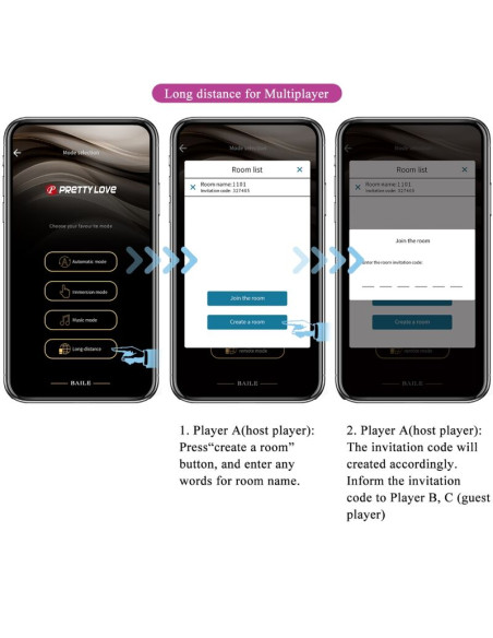 PRETTY LOVE CATALINA VIBRADOR APP CONTROL REMOTO LILA PRETTY LOVE CATALINA VIBRADOR APP CONTROL REMOTO LILA