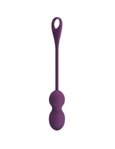 PRETTY LOVE ELVIRA KEGEL BALLS APP CONTROL REMOTO MORADO
