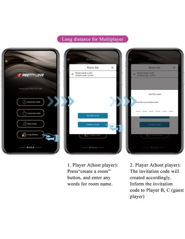 PRETTY LOVE ELVIRA KEGEL BALLS APP CONTROL REMOTO MORADO