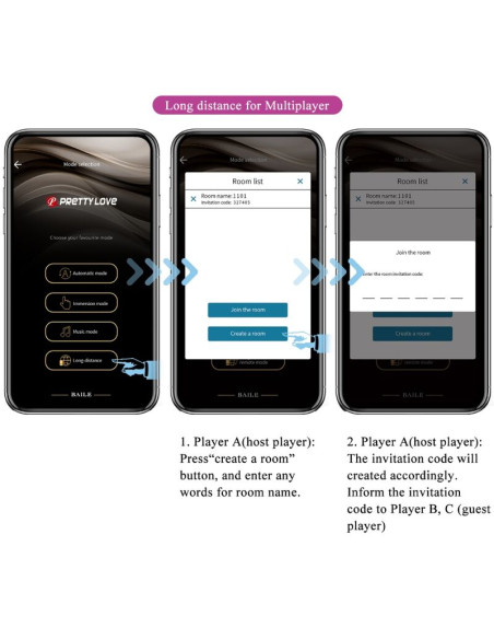 PRETTY LOVE ELVIRA KEGEL BALLS APP CONTROL REMOTO MORADO