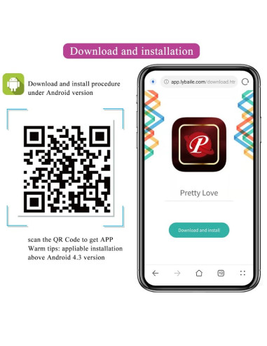 PRETTY LOVE ELVIRA KEGEL BALLS APP CONTROL REMOTO MORADO