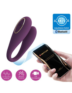 PRETTY LOVE AUGUST VIBRADOR DOBLE PLACER APP REMOTE