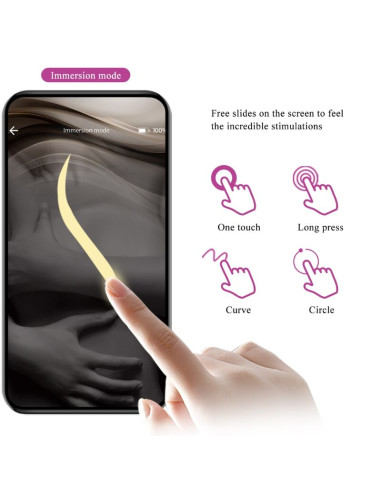 PRETTY LOVE AUGUST VIBRADOR DOBLE PLACER APP REMOTE