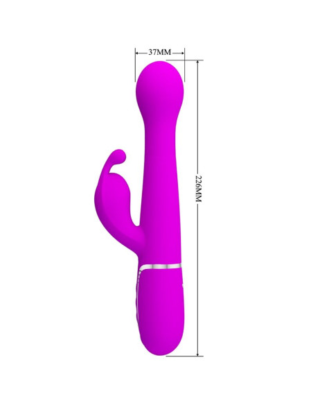PRETTY LOVE DEJON VIBRADOR RABBIT 3 EN 1 MULTIFUNCION VIOLETA PRETTY LOVE DEJON VIBRADOR RABBIT 3 EN 1 MULTIFUNCION VIOLETA