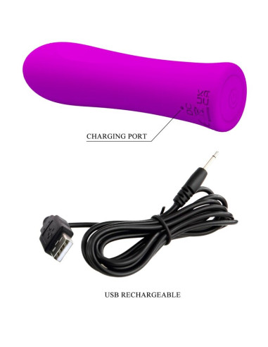 PRETTY LOVE ALFREDA VIBRADOR SUPER POWER VIOLETA