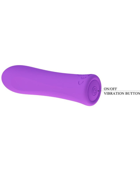 PRETTY LOVE ALFREDA VIBRADOR SUPER POWER MORADO PRETTY LOVE ALFREDA VIBRADOR SUPER POWER MORADO