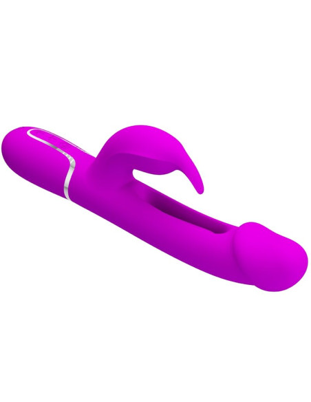 PRETTY LOVE KAMPAS VIBRADOR RABBIT 3 EN 1 MULTIFUNCION CON LENGUA FUCSIA PRETTY LOVE KAMPAS VIBRADOR RABBIT 3 EN 1 MULTIFUNCION CON LENGUA FUCSIA