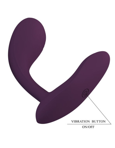 PRETTY LOVE BAIRD G SPOT 12 VIBRACIONES RECARGABLE LILA APP