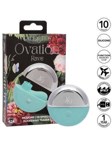 CALEXOTICS OVATION RAVE ESTIMULADOR VERDE AGUA