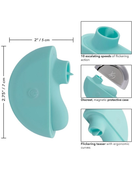 CALEXOTICS OVATION RAVE ESTIMULADOR VERDE AGUA CALEXOTICS OVATION RAVE ESTIMULADOR VERDE AGUA