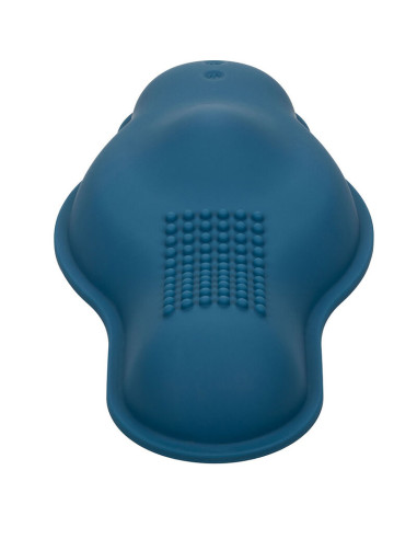 CALEXOTICS RIDER MASAJEADOR DOBLE MOTOR CONTROL REMOTO AZUL