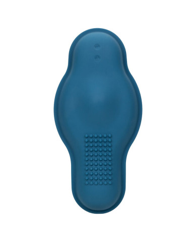 CALEXOTICS RIDER MASAJEADOR DOBLE MOTOR CONTROL REMOTO AZUL