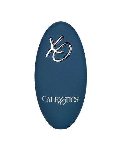 CALEXOTICS RIDER MASAJEADOR DOBLE MOTOR CONTROL REMOTO AZUL