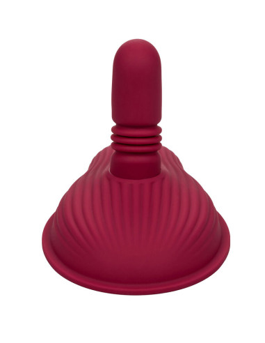 CALEXOTICS RIDER MASAJEADOR DOBLE MOTOR CONTROL REMOTO ROJO