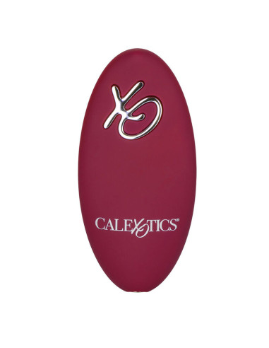 CALEXOTICS RIDER MASAJEADOR DOBLE MOTOR CONTROL REMOTO ROJO