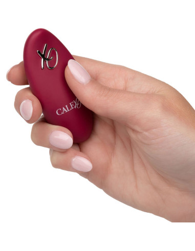 CALEXOTICS RIDER MASAJEADOR DOBLE MOTOR CONTROL REMOTO ROJO