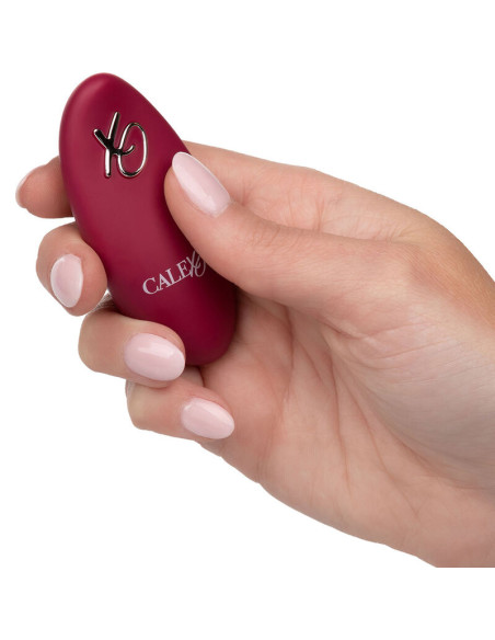 CALEXOTICS RIDER MASAJEADOR DOBLE MOTOR CONTROL REMOTO ROJO