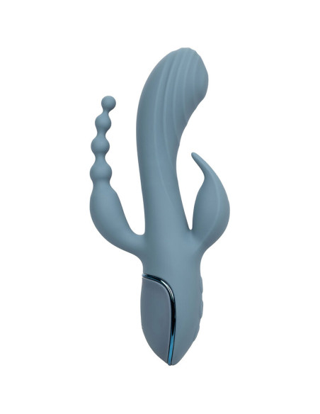 CALEXOTICS VIBRADOR TRIPLE EXTASIS GRIS CALEXOTICS VIBRADOR TRIPLE EXTASIS GRIS