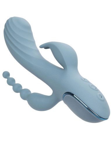 CALEXOTICS VIBRADOR TRIPLE EXTASIS GRIS