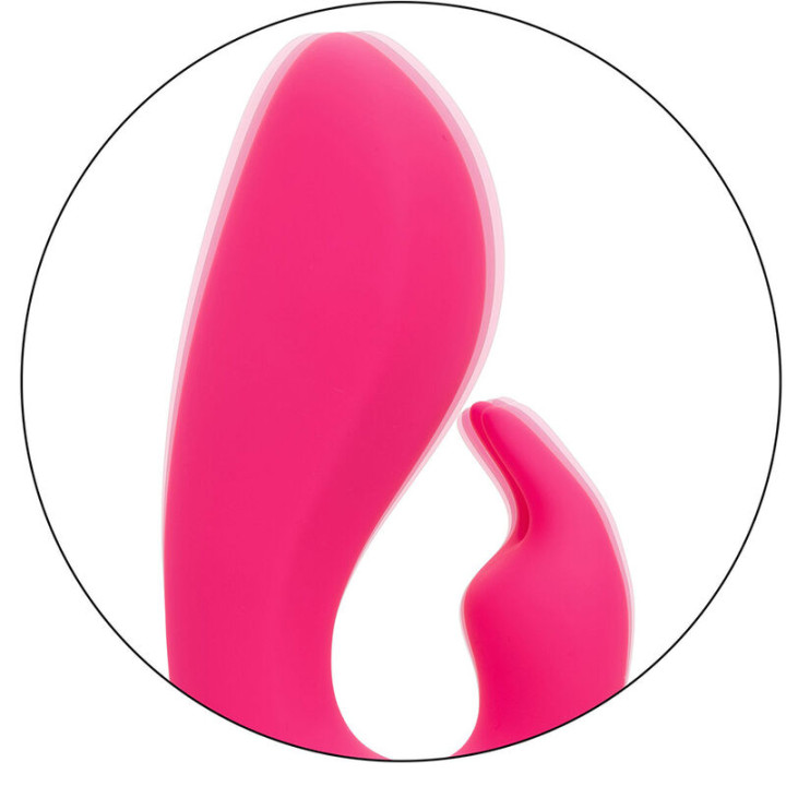 CALEXOTICS SO CAL SUSHINE VIBRATOR RABBIT FUCSIA BY CALIFORNIA DREAMING