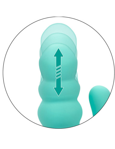 CALEXOTICS DEL MAR DIVA VIBRADOR RABBIT VERDE AGUA BY CALIFORNIA DREAMING