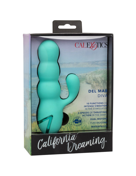 CALEXOTICS DEL MAR DIVA VIBRADOR RABBIT VERDE AGUA BY CALIFORNIA DREAMING CALEXOTICS DEL MAR DIVA VIBRADOR RABBIT VERDE AGUA BY CALIFORNIA DREAMING