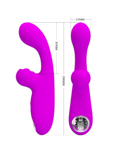 PRETTY LOVE SKYLAR VIBRADOR ESTIMULADOR PURPURA
