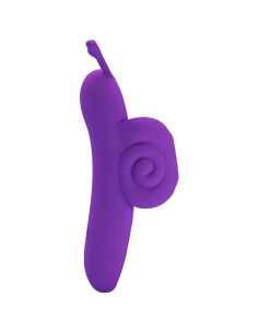 PRETTY LOVE SNAIL PODEROSO ESTIMULADOR DE DEDO MORADO