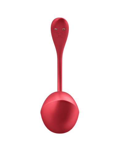SATISFYER SHINY PETAL ESTIMULADOR PUNTO G CONTROL REMOTO ROJO APP GRATUITA