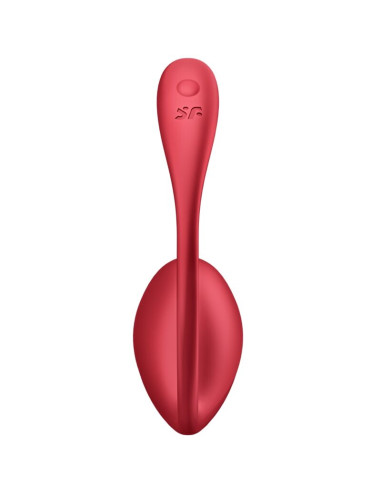 SATISFYER SHINY PETAL ESTIMULADOR PUNTO G CONTROL REMOTO ROJO APP GRATUITA
