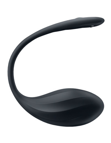 SATISFYER RIBBED PETAL ESTIMULADOR PUNTO G CONTROL REMOTO NEGRO APP GRATUITA