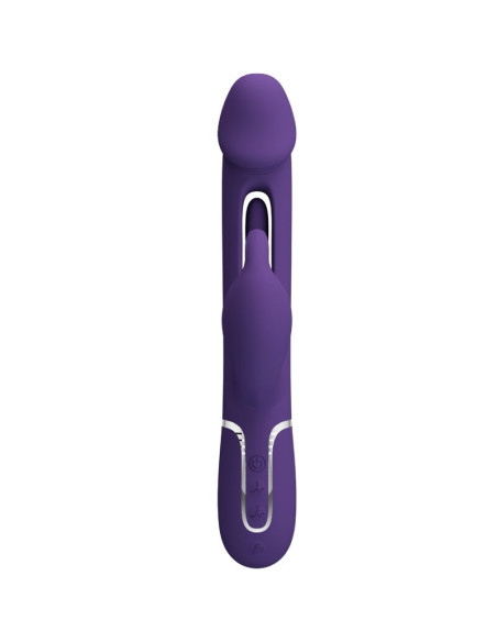 PRETTY LOVE KAMPAS VIBRADOR RABBIT 3 EN 1 MULTIFUNCION CON LENGUA VIOLETA PRETTY LOVE KAMPAS VIBRADOR RABBIT 3 EN 1 MULTIFUNCION CON LENGUA VIOLETA