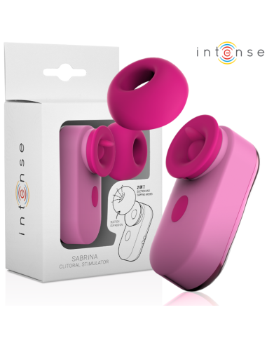INTENSE SABRINA TRAVEL SET ESTIMULADOR DE CLITORIS ROSA
