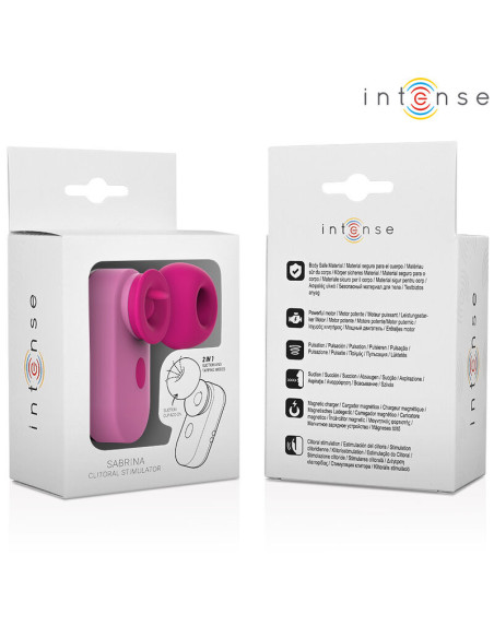 INTENSE SABRINA TRAVEL SET ESTIMULADOR DE CLITORIS ROSA INTENSE SABRINA TRAVEL SET ESTIMULADOR DE CLITORIS ROSA