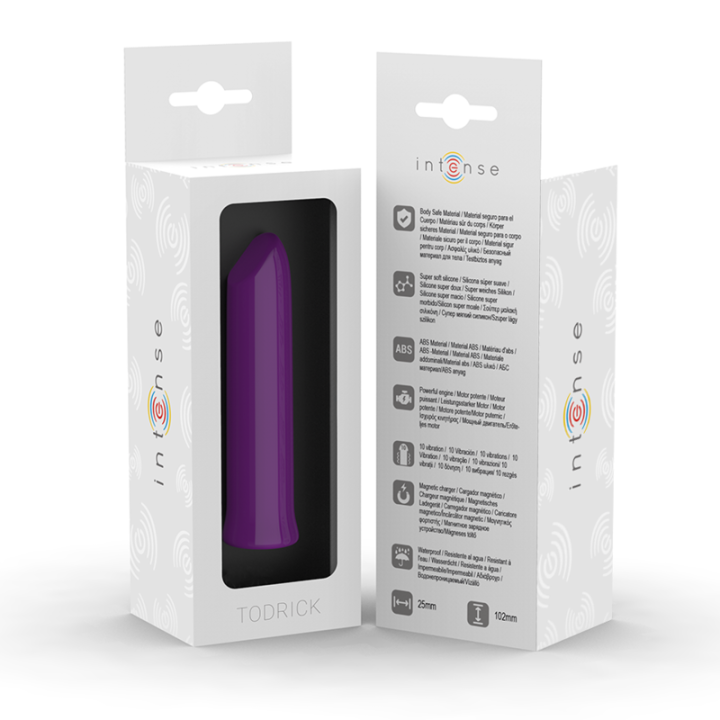 INTENSE TODRICK BALA ESTIMULADORA DE CLITORIS VIOLETA