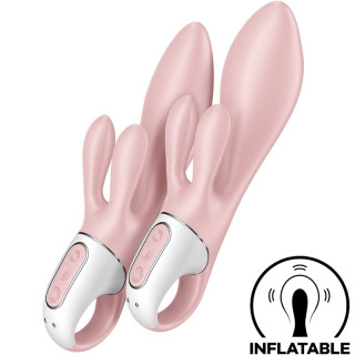SATISFYER AIR PUMP BUNNY 3 INFLABLE VIBRADOR RABBIT ROSA