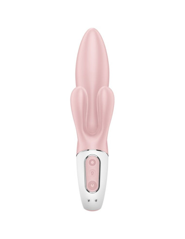 SATISFYER AIR PUMP BUNNY 3 INFLABLE VIBRADOR RABBIT ROSA